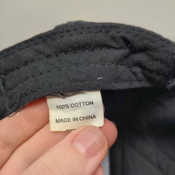 Red Wing Shoes Mens Strapback Hat Black Adjustable Embroidered Logo - Picture 10 of 10